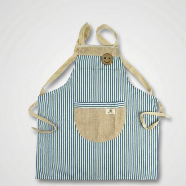 Delantal de rayas
