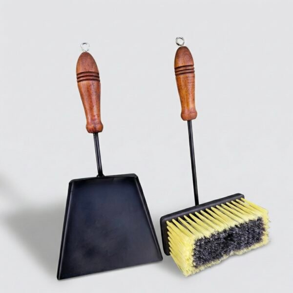 set estufa pala y escoba