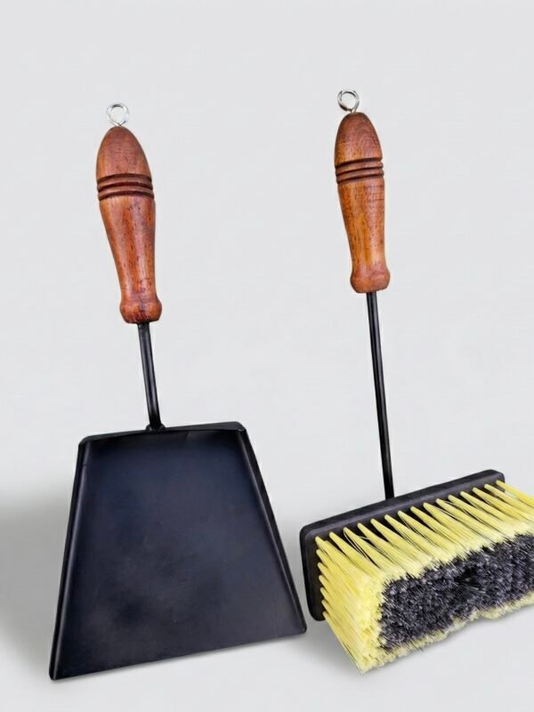 set estufa pala y escoba