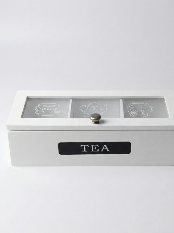 Caja de Te 3 divisiones