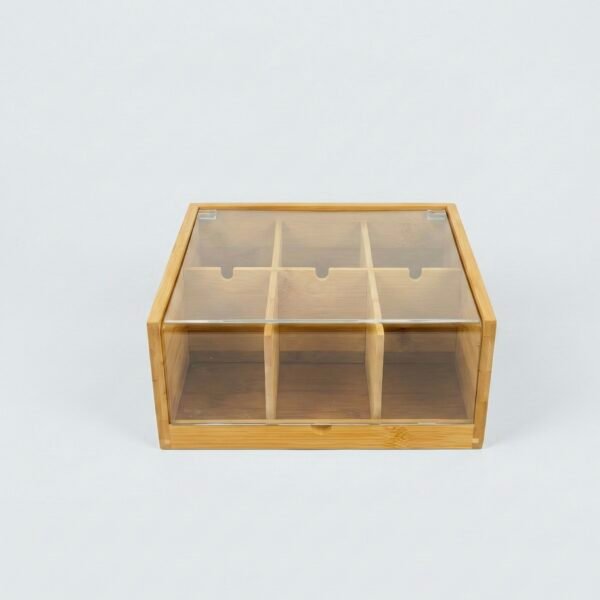 Caja de te 6 divisiones