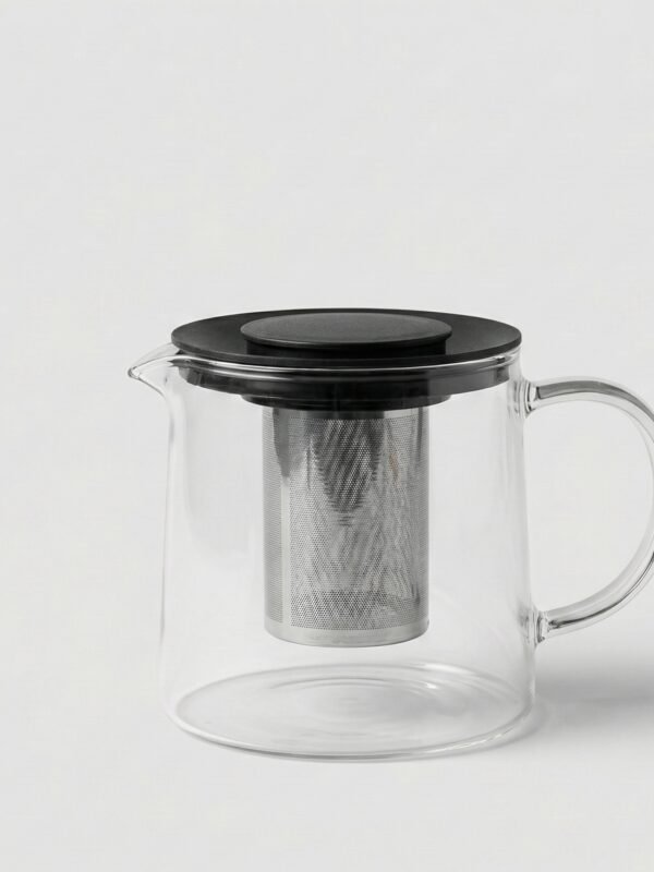 Tetera de vidrio con tapa 1500ml