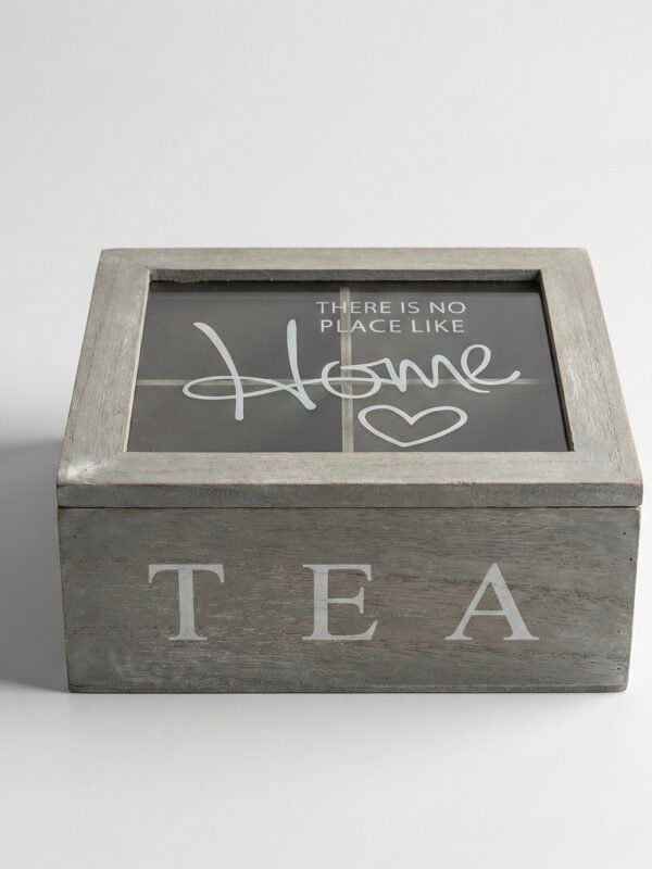 Caja de te 4 divisiones