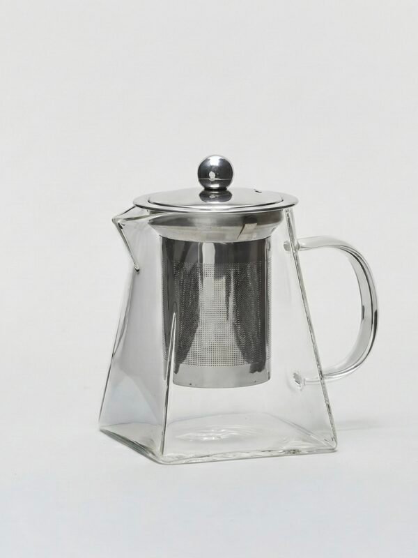Tetera de vidrio con infusor