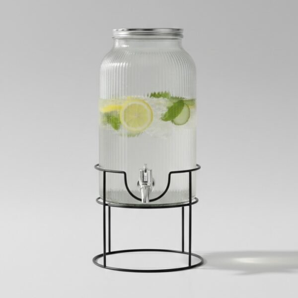 Dispensador de vidrio 6L + Soporte