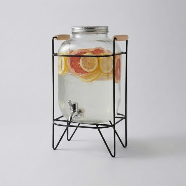 Dispensador de Vidrio 4L + Soporte