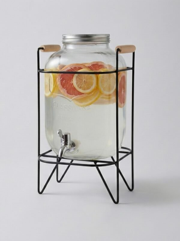 Dispensador de Vidrio 4L + Soporte