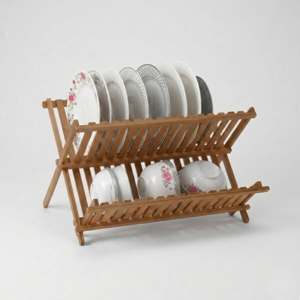 Escurridor De Bambú 39x32x23