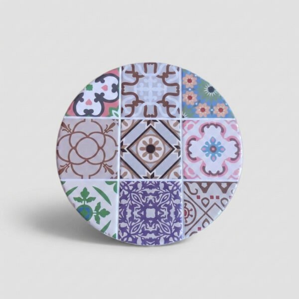 Posa Fuente Cerámica Redondo