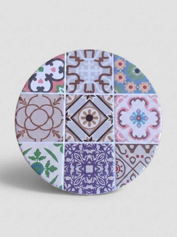 Posa Fuente Cerámica Redondo