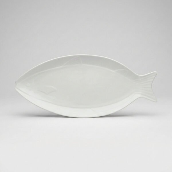 Fuente Forma Pez Cerámica