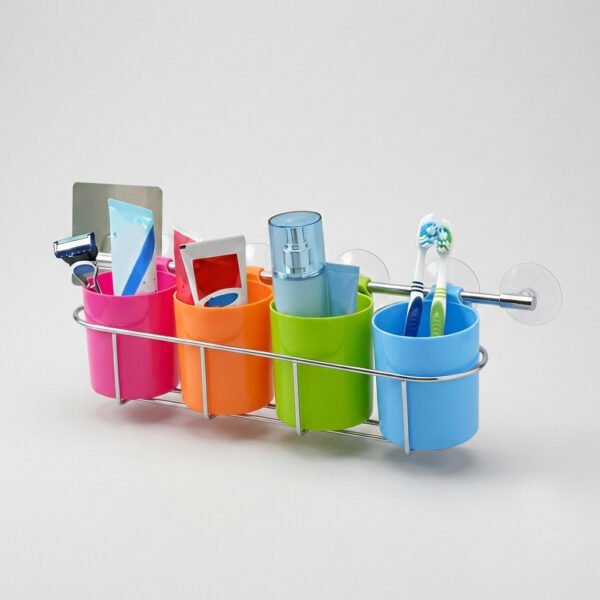 Organizador De Baño Con Ventosa