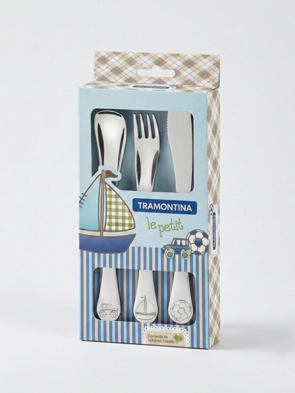 Juego 3 Piezas Cubierto Bebé Tramontina