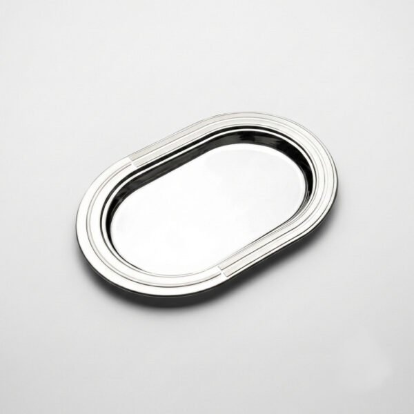 Bandeja Oval Acero Inoxidable Tramontina