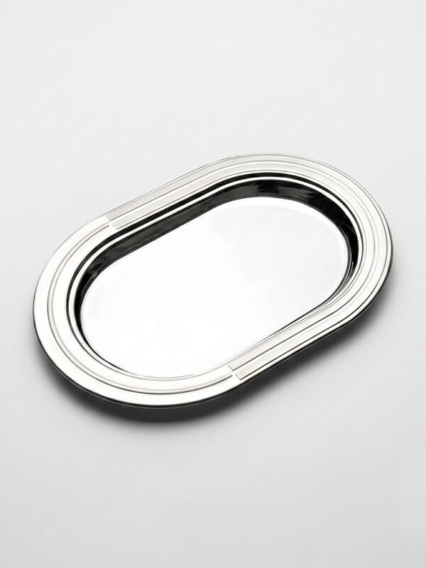 Bandeja Oval Acero Inoxidable Tramontina