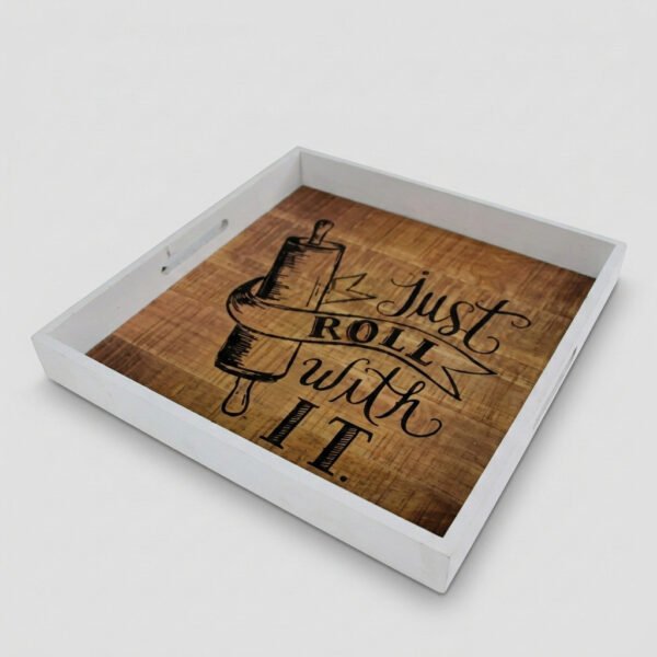 Bandeja Madera con diseño