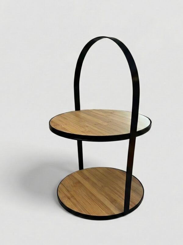 Plato exhibidor 2 pisos