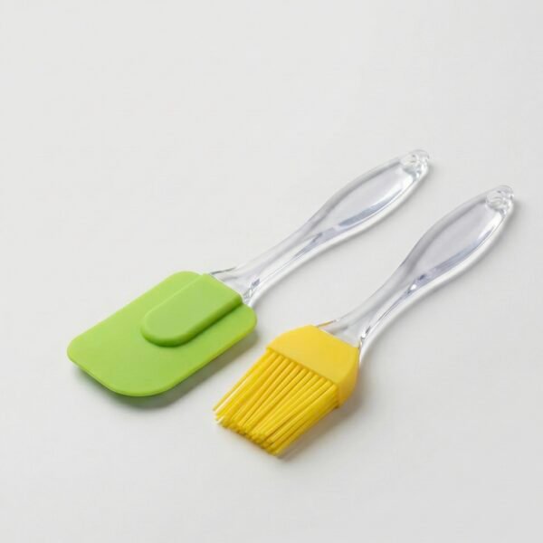 Espátula y Pincel de silicona