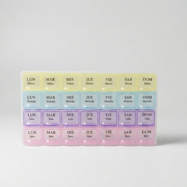 Pastillero semanal 4 tomas