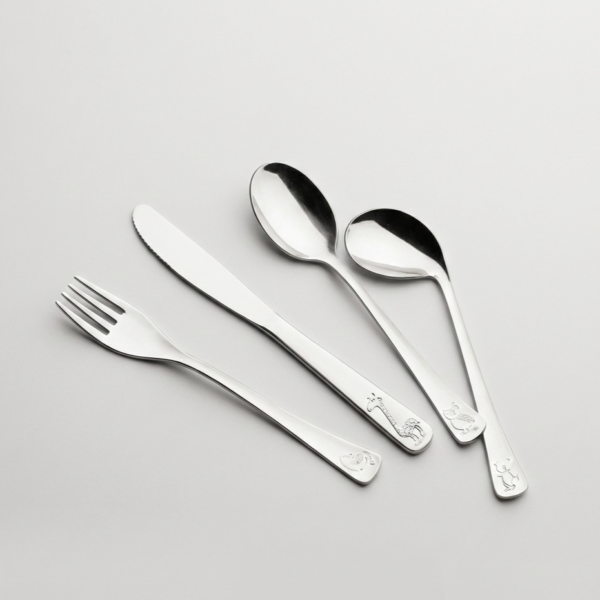 Cubiertos de bebe x4 Tramontina