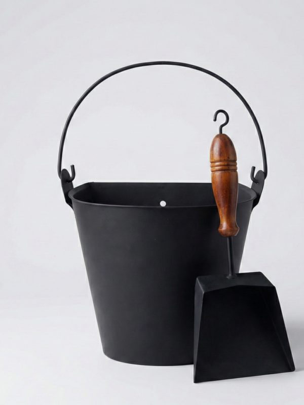 Balde y pala para cenizas