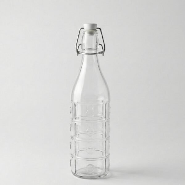 Botella de 1Lt de vidrio