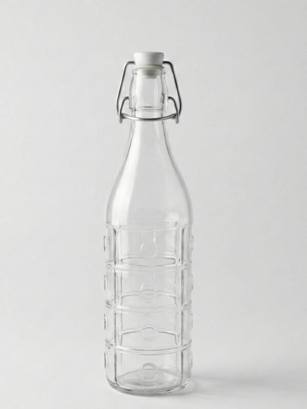 Botella de 1Lt de vidrio
