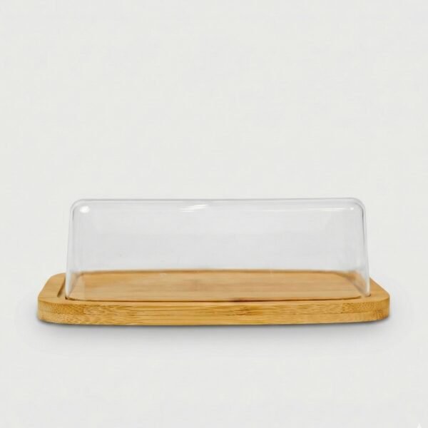 Mantequera madera y acrílico