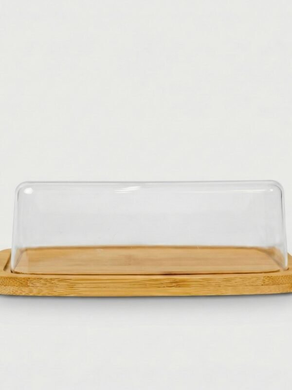 Mantequera madera y acrílico