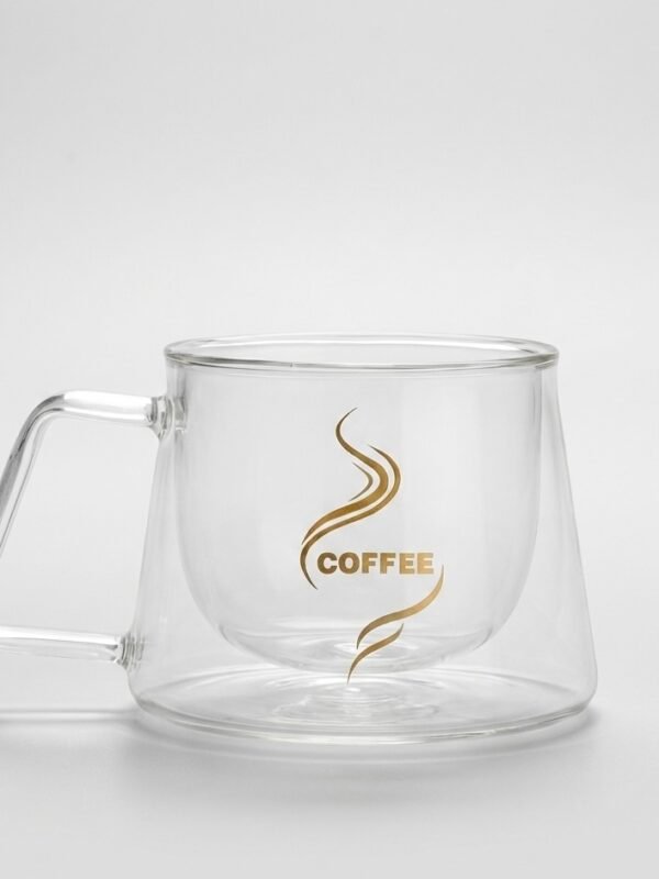 taza café 200ml doble pared