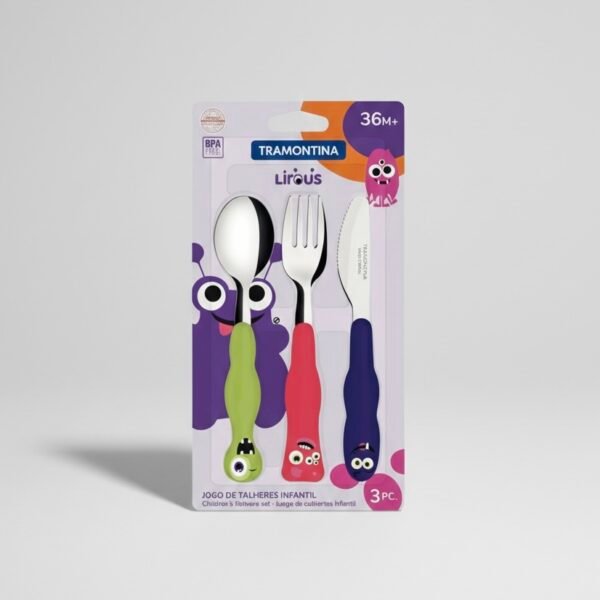 Set cubiertos de bebe tramontina