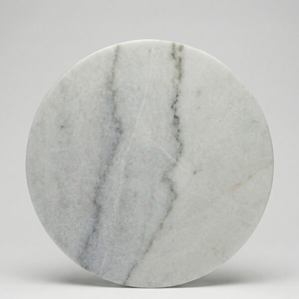 Tabla redonda de mármol giratoria 35cm