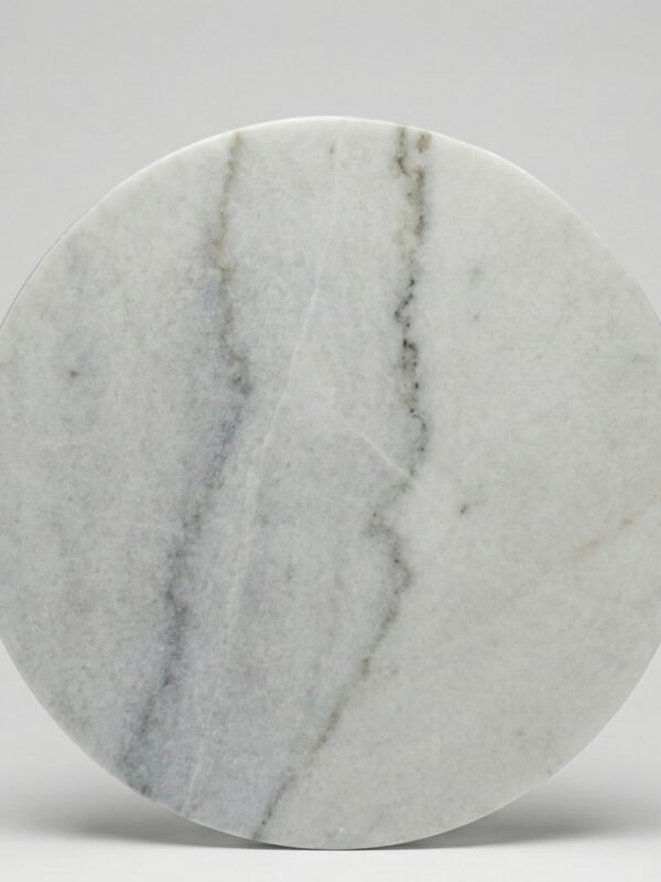 Tabla redonda de mármol giratoria 35cm