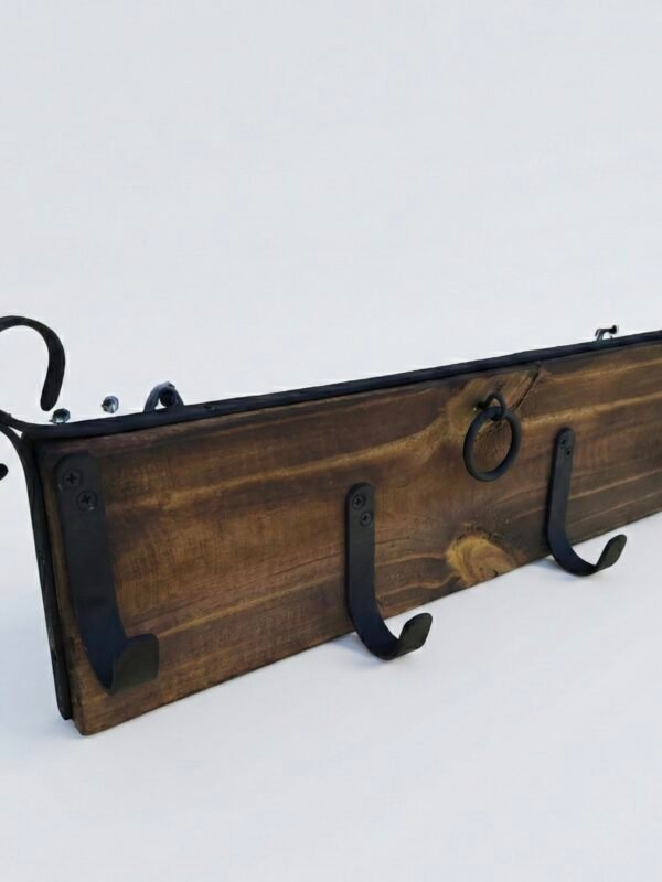 Perchero Madera Hierro