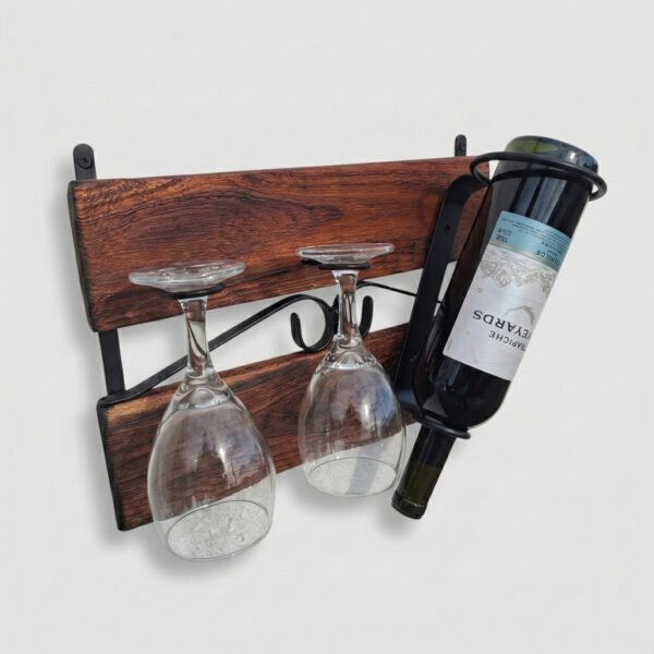 Porta Botella Y 2 Copas